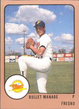 1988 ProCards #1235 Bullet Manabe Front