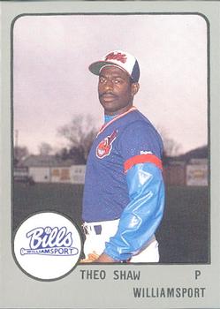 1988 ProCards #1318 Theo Shaw Front