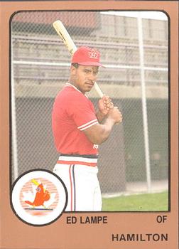1988 ProCards #1742 Ed Lampe Front