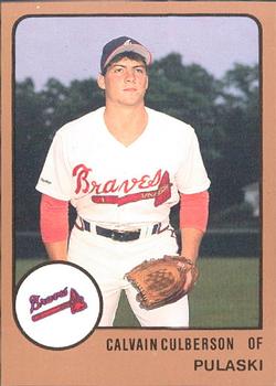 1988 ProCards #1760 Calvain Culberson Front