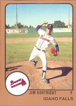 1988 ProCards #1858 Jim Kortright Front