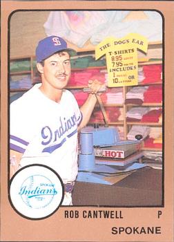 1988 ProCards #1924 Rob Cantwell Front