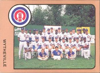 1988 ProCards #2004 Wytheville Cubs Team Photo Front