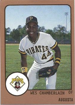 1988 ProCards #359 Wes Chamberlain Front