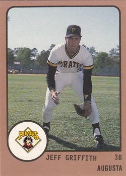 1988 ProCards #363 Jeff Griffith Front