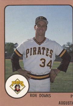 1988 ProCards #378 Ron Downs Front
