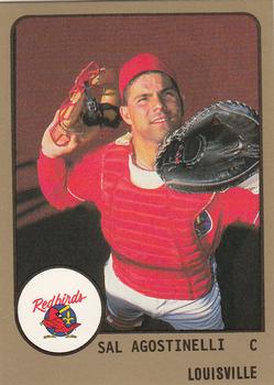 1988 ProCards #424 Sal Agostinelli Front