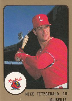 1988 ProCards #427 Mike Fitzgerald Front