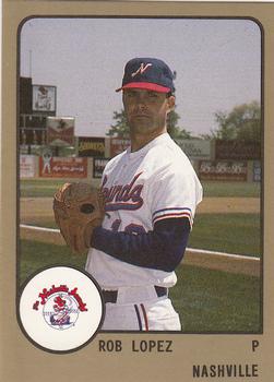 1988 ProCards #487 Rob Lopez Front