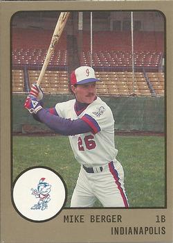 1988 ProCards #519 Mike Berger Front