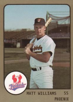 1988 ProCards #56 Matt Williams Front