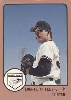 1988 ProCards #720 Lonnie Phillips Front