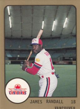 1988 ProCards #765 James Randall Front