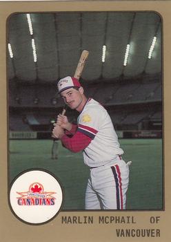 1988 ProCards #777 Marlin McPhail Front