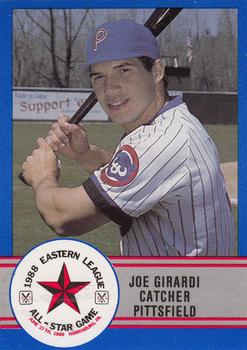 1988 ProCards Eastern League All-Stars #E-25 Joe Girardi Front