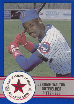 1988 ProCards Eastern League All-Stars #E-29 Jerome Walton Front