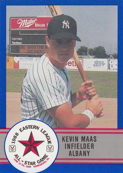 1988 ProCards Eastern League All-Stars #E-2 Kevin Maas Front