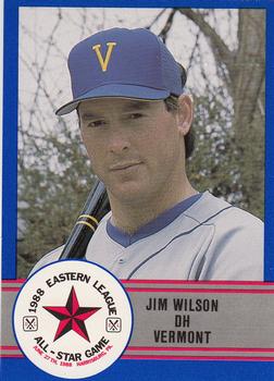 1988 ProCards Eastern League All-Stars #E-38 Jim Wilson Front