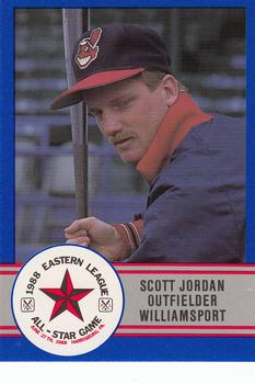 1988 ProCards Eastern League All-Stars #E-40 Scott Jordan Front