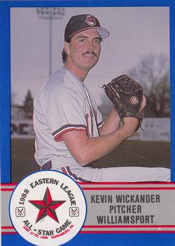 1988 ProCards Eastern League All-Stars #E-44 Kevin Wickander Front