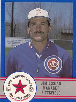 1988 ProCards Eastern League All-Stars #E-47 Jim Essian Front