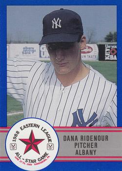 1988 ProCards Eastern League All-Stars #E-4 Dana Ridenour Front