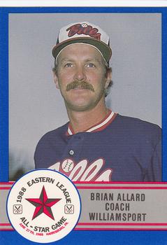 1988 ProCards Eastern League All-Stars #E-50 Brian Allard Front