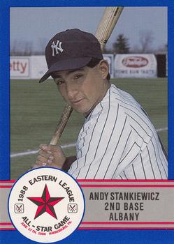 1988 ProCards Eastern League All-Stars #E-5 Andy Stankiewicz Front