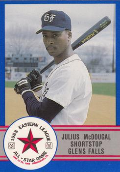 1988 ProCards Eastern League All-Stars #E-9 Julius McDougal Front