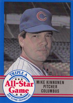1988 ProCards Triple A All-Stars #10 Mike Kinnunen Front
