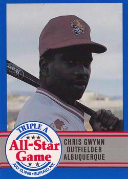 1988 ProCards Triple A All-Stars #2 Chris Gwynn Front