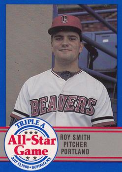1988 ProCards Triple A All-Stars #33 Roy Smith Front