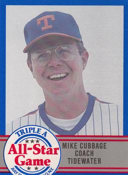 1988 ProCards Triple A All-Stars #54 Mike Cubbage Front