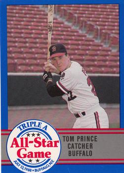 1988 ProCards Triple A All-Stars #5 Tom Prince Front