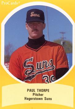 1990 ProCards Eastern League All-Stars #EL10 Paul Thorpe Front