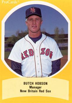 1990 ProCards Eastern League All-Stars #EL11 Butch Hobson Front