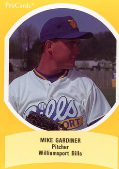 1990 ProCards Eastern League All-Stars #EL17 Mike Gardiner Front