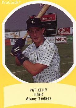 1990 ProCards Eastern League All-Stars #EL21 Pat Kelly Front