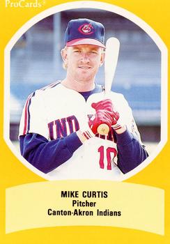 1990 ProCards Eastern League All-Stars #EL38 Mike Curtis Front