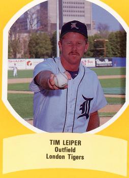 1990 ProCards Eastern League All-Stars #EL5 Tim Leiper Front
