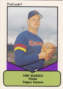 1990 ProCards AAA #109 Tony Blasucci Front