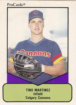 1990 ProCards AAA #124 Tino Martinez Front