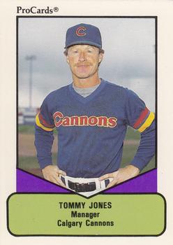 1990 ProCards AAA #129 Tommy Jones Front