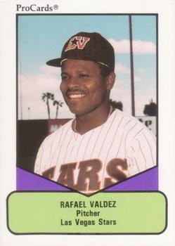 1990 ProCards AAA #13 Rafael Valdez Front