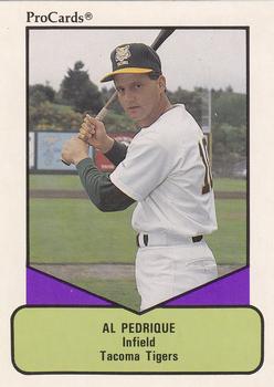 1990 ProCards AAA #149 Al Pedrique Front