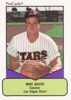 1990 ProCards AAA #14 Mike Basso Front