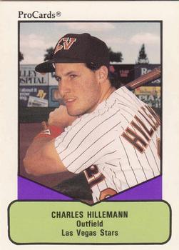 1990 ProCards AAA #22 Charles Hillemann Front