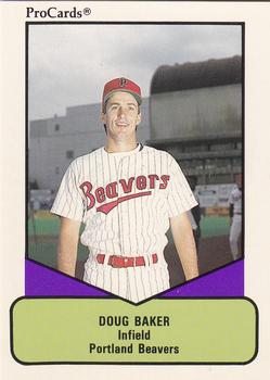 1990 ProCards AAA #252 Doug Baker Front