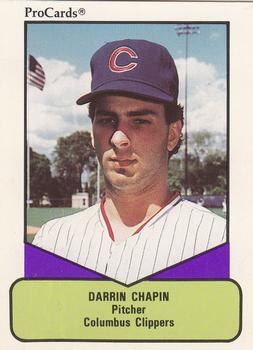 1990 ProCards AAA #318 Darrin Chapin Front