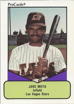 1990 ProCards AAA #18 Jose Mota Front